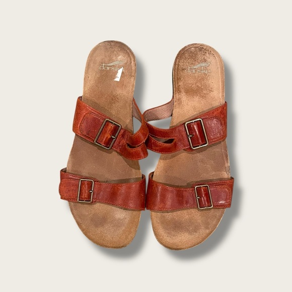 DANSKO WOMENS SANDAL - CORAL - Picture 2 of 3